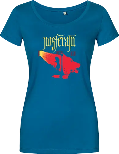 Exorcism  - vampire, the exorcist, mash up, horror, count orlok, dracula, Transsylvania - Damen T-Shirt