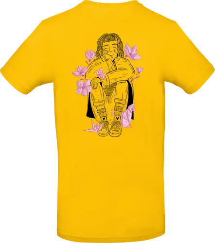 Sakura Girl - BackPrint