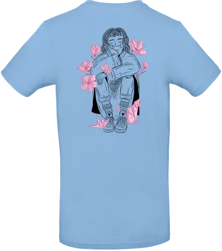 Sakura Girl - BackPrint