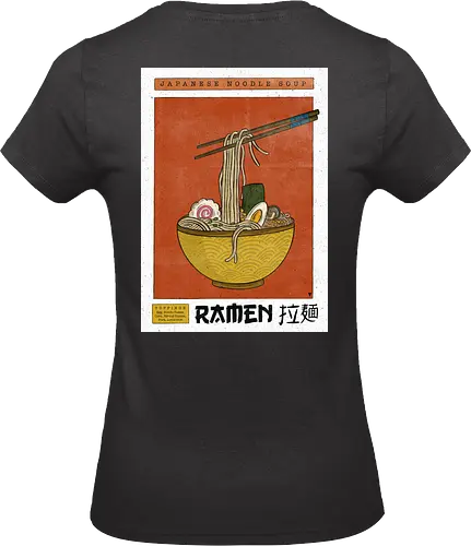 Vintage Ramen - Japan, Ramen, Food, Vintage, Ramenlover - Standard T-Shirt (Frauen)