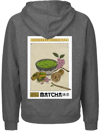 Vintage Matcha  - Japan, Matcha, Matchalover, Japanese Tea, Tea - Fairtrade Hoodie
