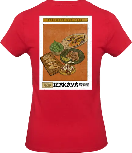 Vintage Izakaya - JapaneseFood, Karaage, Japan, Japanlover, Izakaya, Edamame, Gyoza - Standard T-Shirt (Frauen)