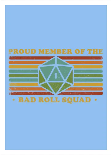 RPG Vintage - Proud Member Bad Roll