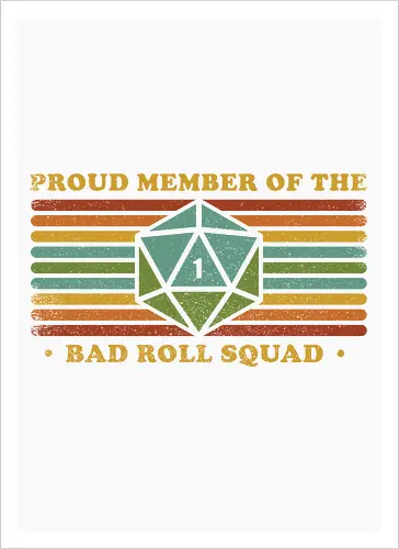RPG Vintage - Proud Member Bad Roll