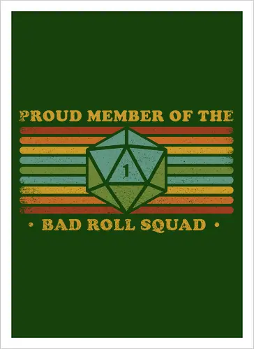 RPG Vintage - Proud Member Bad Roll