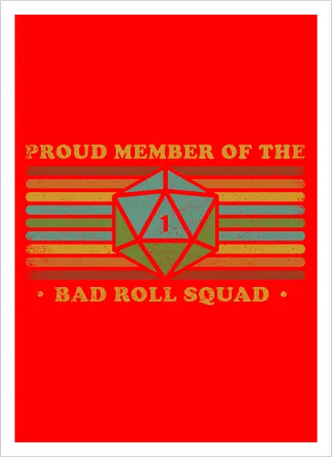 RPG Vintage - Proud Member Bad Roll
