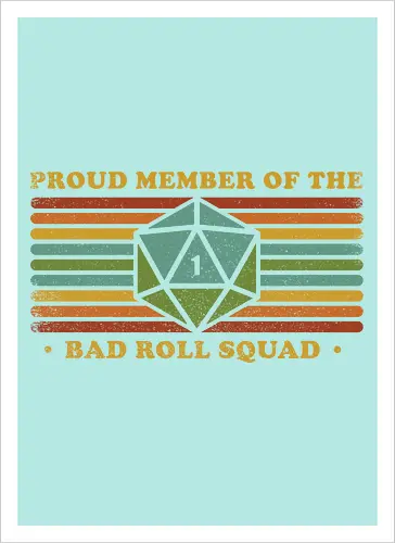 RPG Vintage - Proud Member Bad Roll