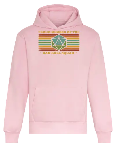 RPG Vintage - Proud Member Bad Roll - retro, vintage, fantasy, quest, adventure, rpg, Pen and Paper, d20, Pen and paper, dungeon master, role playing game, tabletop, game master, critical role, critical, critical hit, game - Heavyweight Hoodie
