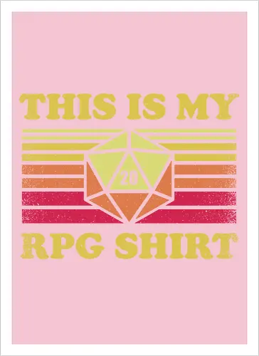 RPG Vintage - This is my RPG Shirt