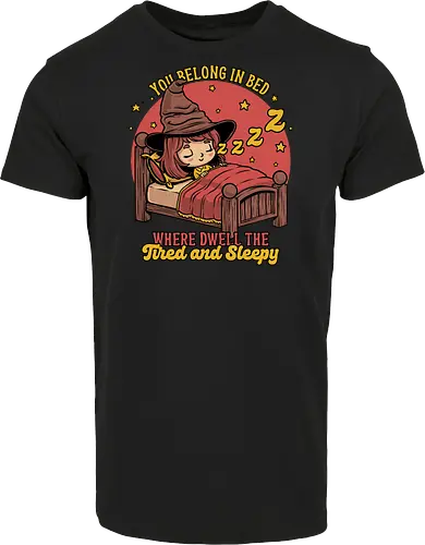 Witch Sleeping in Bed