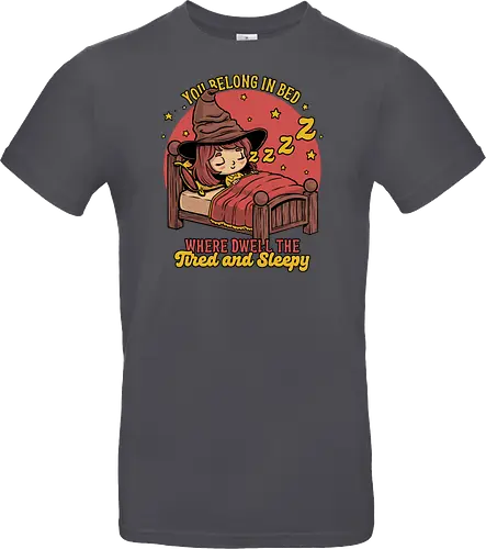 Witch Sleeping in Bed