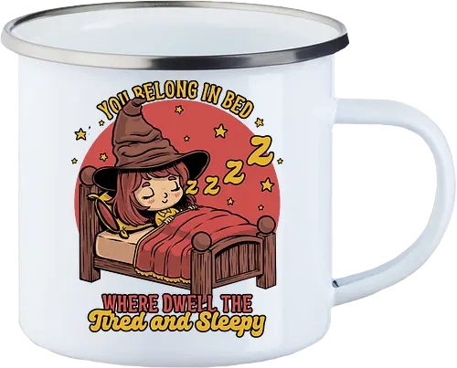 Witch Sleeping in Bed