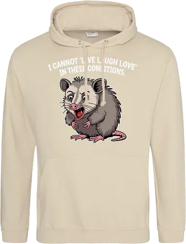I cannot 'Live Laugh Love' in these conditions.