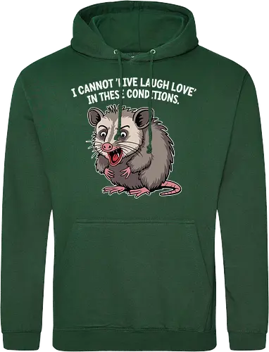 I cannot 'Live Laugh Love' in these conditions.