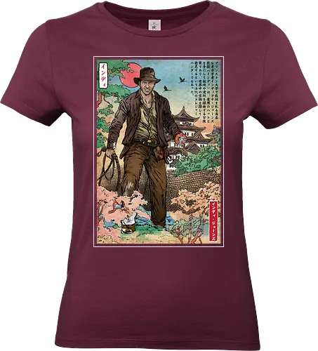 Doctor Jones in Japan - action movies, indi, video games, game, retro, japan, japanese art - Standard T-Shirt (Frauen)