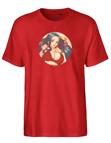 Vivi - vivi, Pirate, straw hat pirates, mugiwara, nami, robin, mellorine, waifu, sexy anime, anime girl, waifu material, pop art, anime, pirates, manga, otaku, weeb, vintage, retro design, anime princess, sexy pirate - Fairtrade T-Shirt