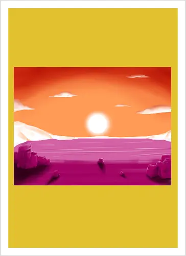 Lesbische Landschaft