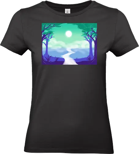 Schwule Pride Landschaft - schwul, gay, mlm, pride, landschaft, subtle pride - Standard T-Shirt (Frauen)