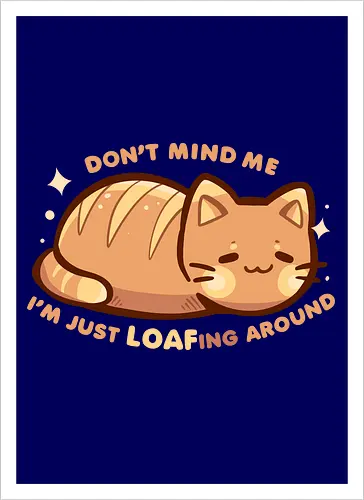 LOAFing Around Cat