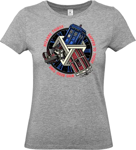 Time Benders - Movie, tv show, sci-fi, time travel, science fiction, time machine - Standard T-Shirt (Frauen)