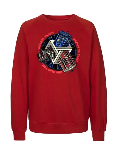 Time Benders - Movie, tv show, sci-fi, time travel, science fiction, time machine - Fairtrade Sweatshirt