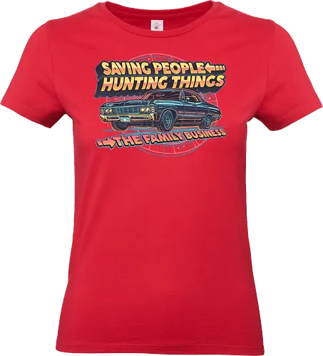 Family Business Vehicle - Paranormal, tv series, horror, adventure, tv show, vehicle, thriller, fantasy - Standard T-Shirt (Frauen)
