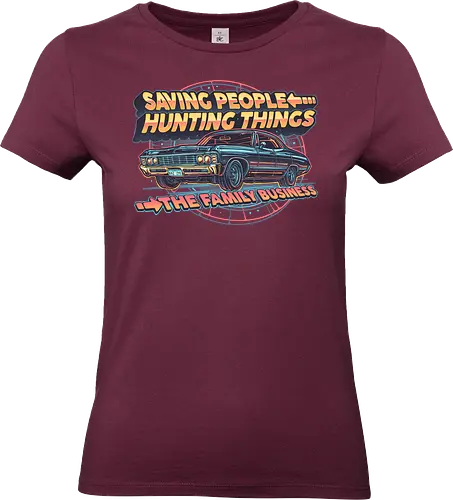 Family Business Vehicle - Paranormal, tv series, horror, adventure, tv show, vehicle, thriller, fantasy - Standard T-Shirt (Frauen)