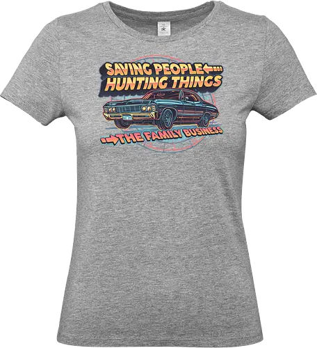 Family Business Vehicle - Paranormal, tv series, horror, adventure, tv show, vehicle, thriller, fantasy - Standard T-Shirt (Frauen)