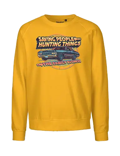 Family Business Vehicle - Paranormal, tv series, horror, adventure, tv show, vehicle, thriller, fantasy - Fairtrade Sweatshirt