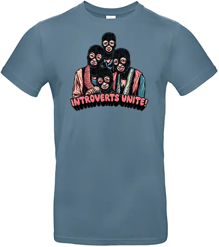 Introverts Unite - Funny, humor, sitcom, tv show, classic, retro - Standard T-Shirt
