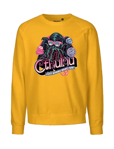 Creatures from the deep - Fictional, octopus, myth, monster, books, horror - Fairtrade Sweatshirt