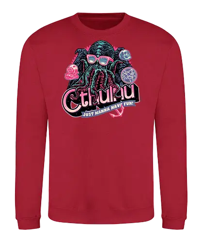 Creatures from the deep - Fictional, octopus, myth, monster, books, horror - Sweatshirt