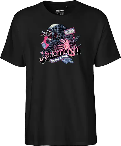 Out of this world terror - Movie, alien, galaxy, space, villain, aliens, film, Science fiction - Fairtrade T-Shirt