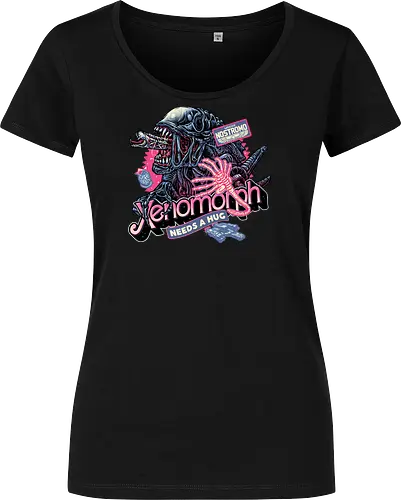 Out of this world terror - Movie, alien, galaxy, space, villain, aliens, film, Science fiction - Damen T-Shirt
