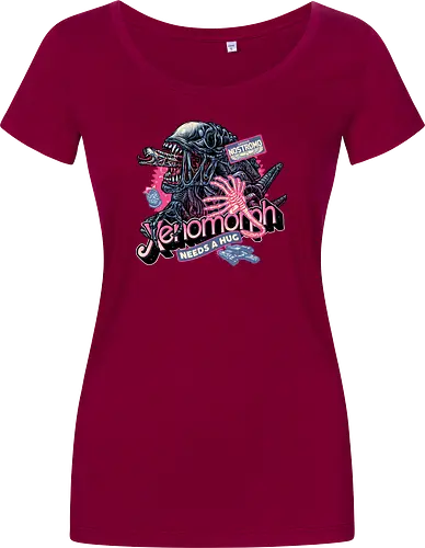 Out of this world terror - Movie, alien, galaxy, space, villain, aliens, film, Science fiction - Damen T-Shirt