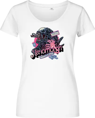 Out of this world terror - Movie, alien, galaxy, space, villain, aliens, film, Science fiction - Damen T-Shirt