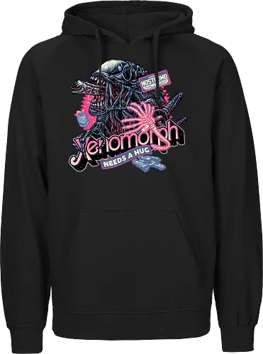 Out of this world terror - Movie, alien, galaxy, space, villain, aliens, film, Science fiction - Fairtrade Hoodie