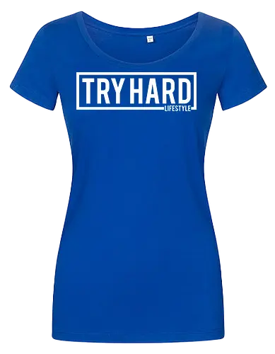 Marcel Scorpion - Try Hard Lifestyle - marcelscorpion, impact, merchandise, tryhard, 2ez - Damen T-Shirt