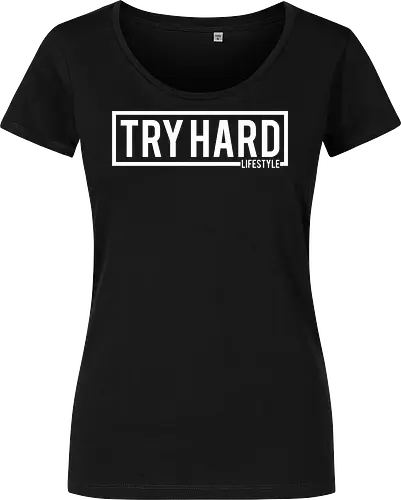 Marcel Scorpion - Try Hard Lifestyle - marcelscorpion, impact, merchandise, tryhard, 2ez - Damen T-Shirt