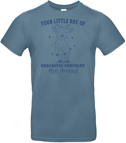 Sarcastic Sunshine  - your little ray of, sarcastic sunshine, has arrived, sheep, funny, humor, sarcastic, sarcasm, minimalist - Standard T-Shirt