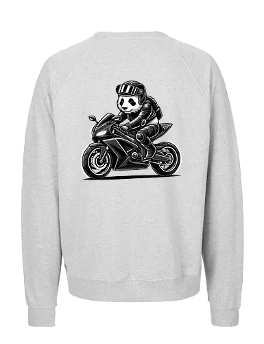 Ride Like a Panda - Fairtrade Sweatshirt