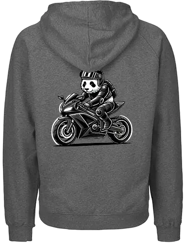 Ride Like a Panda - Fairtrade Hoodie