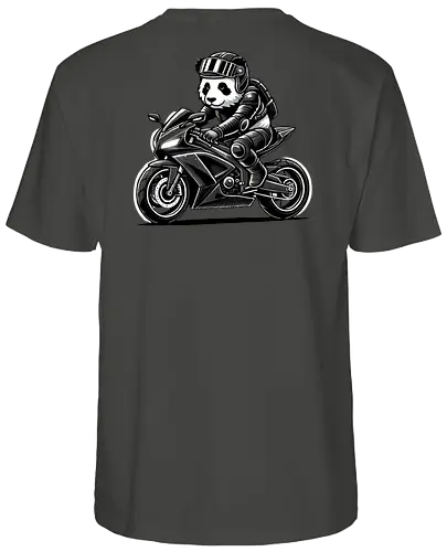 Ride Like a Panda - Fairtrade T-Shirt