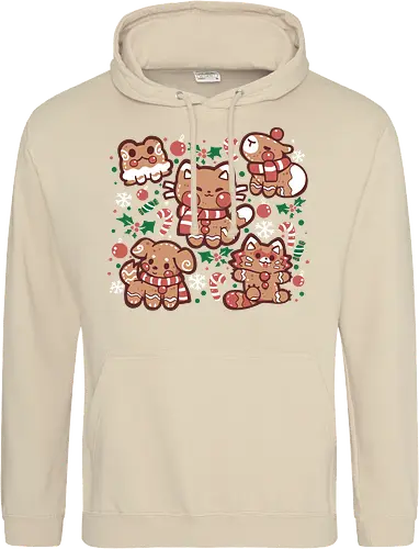 Festive Gingerbread Animals