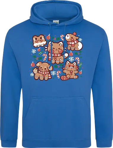 Festive Gingerbread Animals