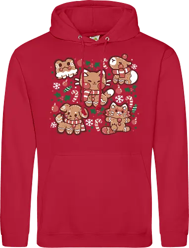 Festive Gingerbread Animals