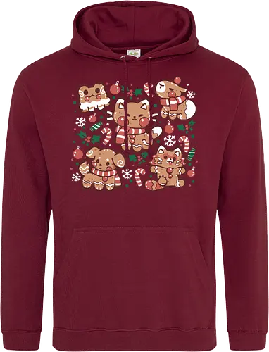 Festive Gingerbread Animals