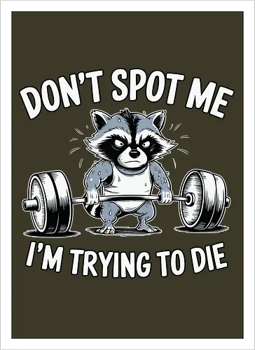 Don't spot me, I'm trying to die