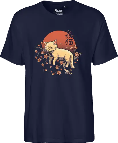 Sleeping Cat on Sakura