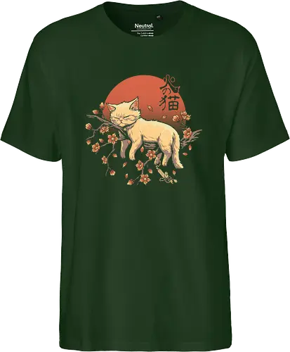 Sleeping Cat on Sakura